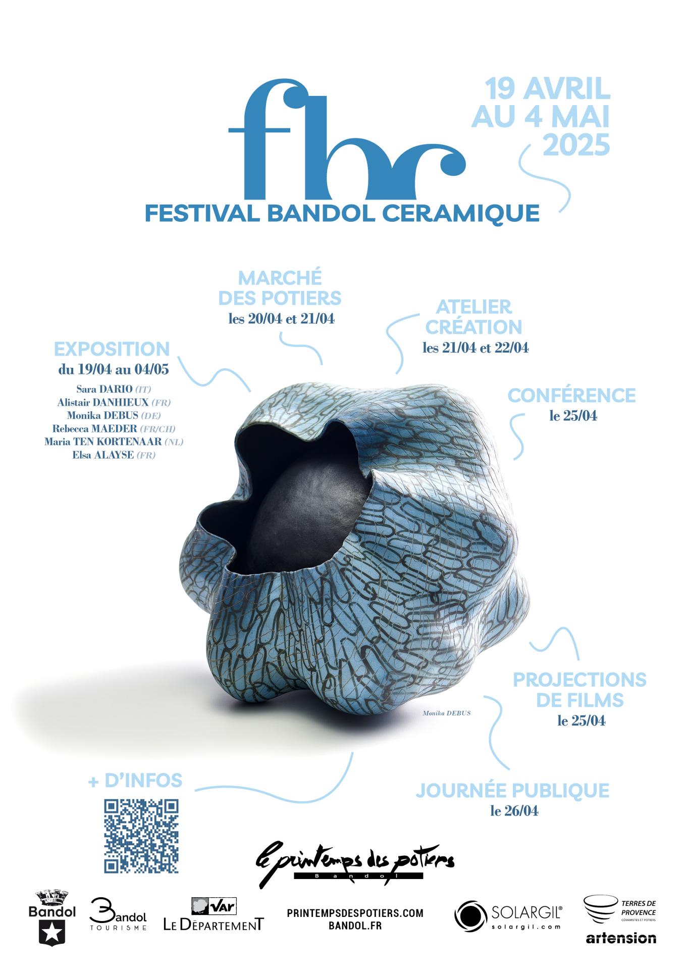 2025 affiche festivalbandolceramique